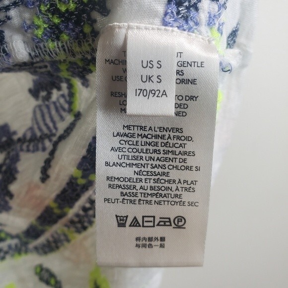 Maeve Neela Embroidered Babydoll Top size small - Picture 6 of 8